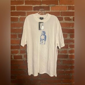 NEW Oversized Homme Mock Neck Designer Style Shirt